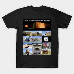 Castillo de San Marcos collage T-Shirt